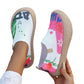 👟 LIMITED-TIME ! ⚡ Lightweight Fashion Walking Shoes for Women – Breathable Knit, Flexible Sole, Slip-On Comfort ✨