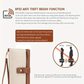 Women's long wallet, stylish clutch, elegant solid color RFID blocking leather wallet👛