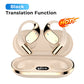 Wireless Open-Ear Earbuds with LED Display,Clip-On Comfort Fit, Sweatproof & Translation Feature