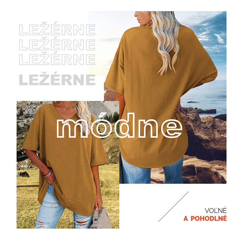 🌷LAST DAY SALE ONLY ￡10.99!!☀️Women's Summer Half Sleeve Casual Loose Fit Cotton Tunic T-shirt