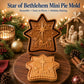 🔥HOT SALE 50% OFF✝️ Faith & Nativity Christmas Mini Pie Mold Collection | Reusable Embossed Molds for Shaping Detailed Praying Jesus, Nativity Stable and so on Pies🥧✨