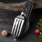 4-In-1 Outdoor Folding Multifunctional Tableware – Stainless Steel Camping Utensil Set with Knife, Fork, Spoon & Bottle Opener