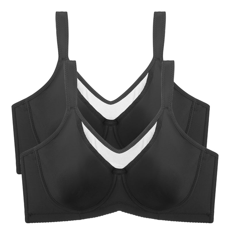 🏆 Last Day Special Price £10.99! 💐Women's Elegant Sheer Full Coverage Plus Size Bra