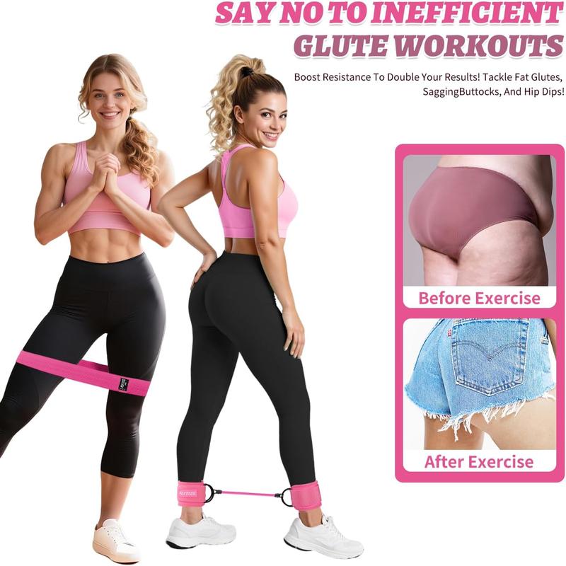 🔥HOT SALE 49% OFF – Ankle Resistance Trainer · 35K+ SOLD! · Adjustable Elasticity, TPE Material, Anti-Snap, Portable for Home & Gym, 5 Vibrant Colors 🏋️