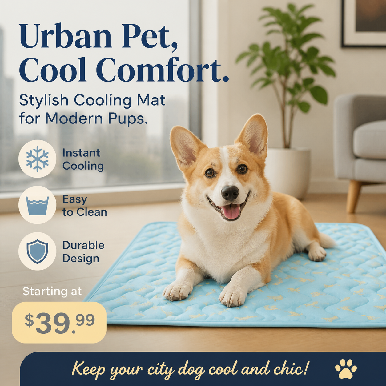 ❄️2026 Summer Hot Sale 40% OFF🧊PawDew™ for Dogs & Cats – Vet-Approved Ice-Silk Cooling Pad ❄️ | Q-MAX >0.4 | Washable 🧼, Non-Slip 🛟 | Perfect for Large Breeds & US Summers ☀️🇬🇧
