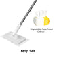 🔥🧹Disposable Dust Mop with 4 Reusable Cloths💦