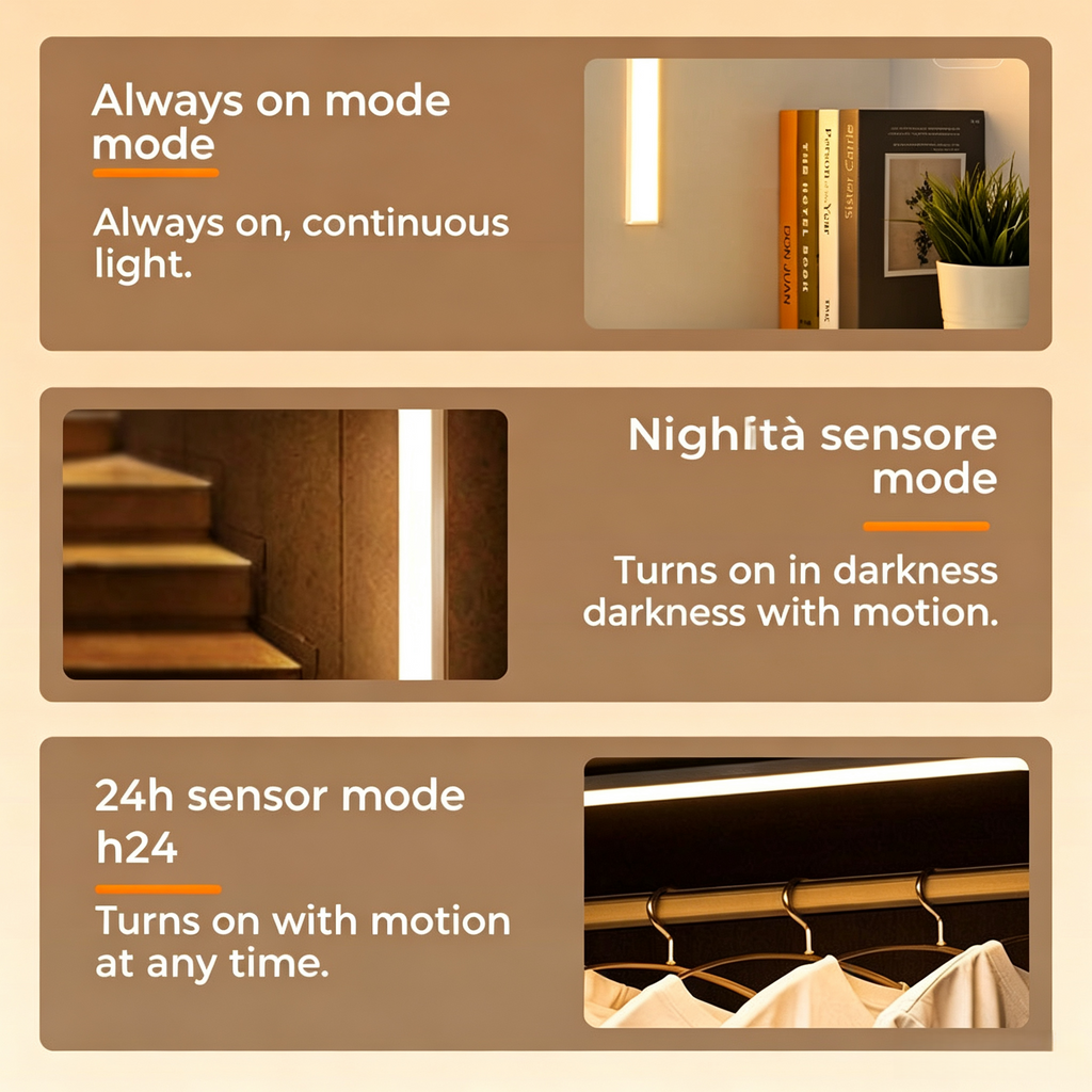 🎉FLASH DEAL 55% OFF + BOGO – Rechargeable Motion Sensor Light | Auto On/Off, Dimmable, Magnetic Mount, Warm & Soft, for Cabinet, Pantry, Stairs 🛒🏠