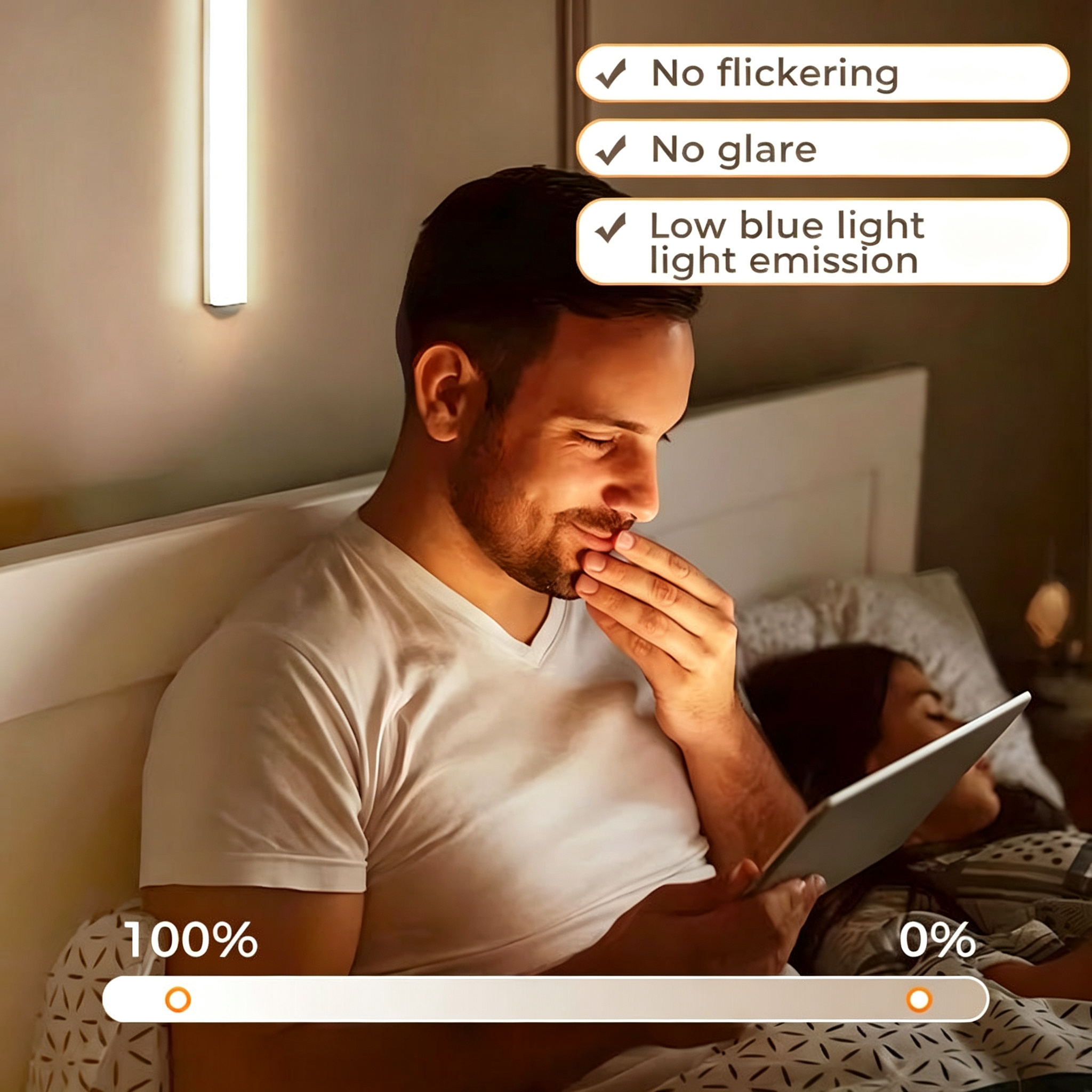 🎉FLASH DEAL 55% OFF + BOGO – Rechargeable Motion Sensor Light | Auto On/Off, Dimmable, Magnetic Mount, Warm & Soft, for Cabinet, Pantry, Stairs 🛒🏠