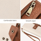 Women's long wallet, stylish clutch, elegant solid color RFID blocking leather wallet👛