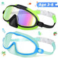 🔥SUMMER GIFT – ONLY £10.99!!🏆#1 Bestselling🏊‍♀️HD children's large frame waterproof and anti-fog swimming goggles