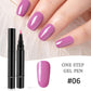 💅🌟 Limited Time Buy 1 Get 1 Free ! ✨One Step Nail Gel Pen🎨Free handheld mini UV nail lamp💡