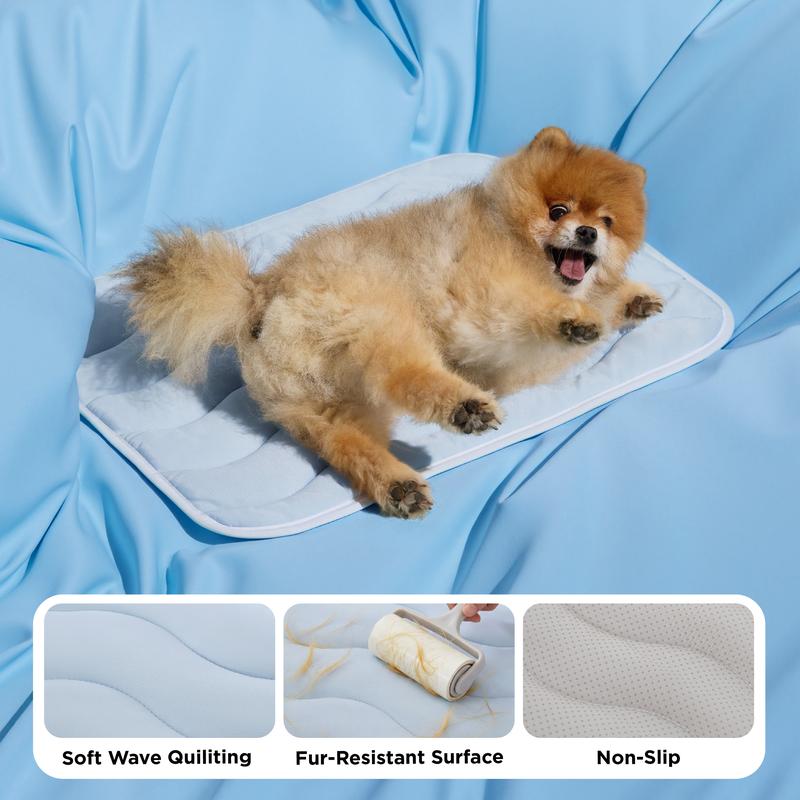 ❄️2026 Summer Hot Sale 40% OFF🧊PawDew™ for Dogs & Cats – Vet-Approved Ice-Silk Cooling Pad ❄️ | Q-MAX >0.4 | Washable 🧼, Non-Slip 🛟 | Perfect for Large Breeds & US Summers ☀️🇬🇧