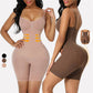 Slimming Bodysuit Shapewear – 360° Seamless Tummy Control Bodysuit for Women, Mid-Thigh Length, Lifts Bust & Booty, Smooths Waist & Thighs, Breathable Nylon/Spandex Blend, Invisible Under Clothes