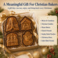 🔥HOT SALE 50% OFF✝️ Faith & Nativity Christmas Mini Pie Mold Collection | Reusable Embossed Molds for Shaping Detailed Praying Jesus, Nativity Stable and so on Pies🥧✨