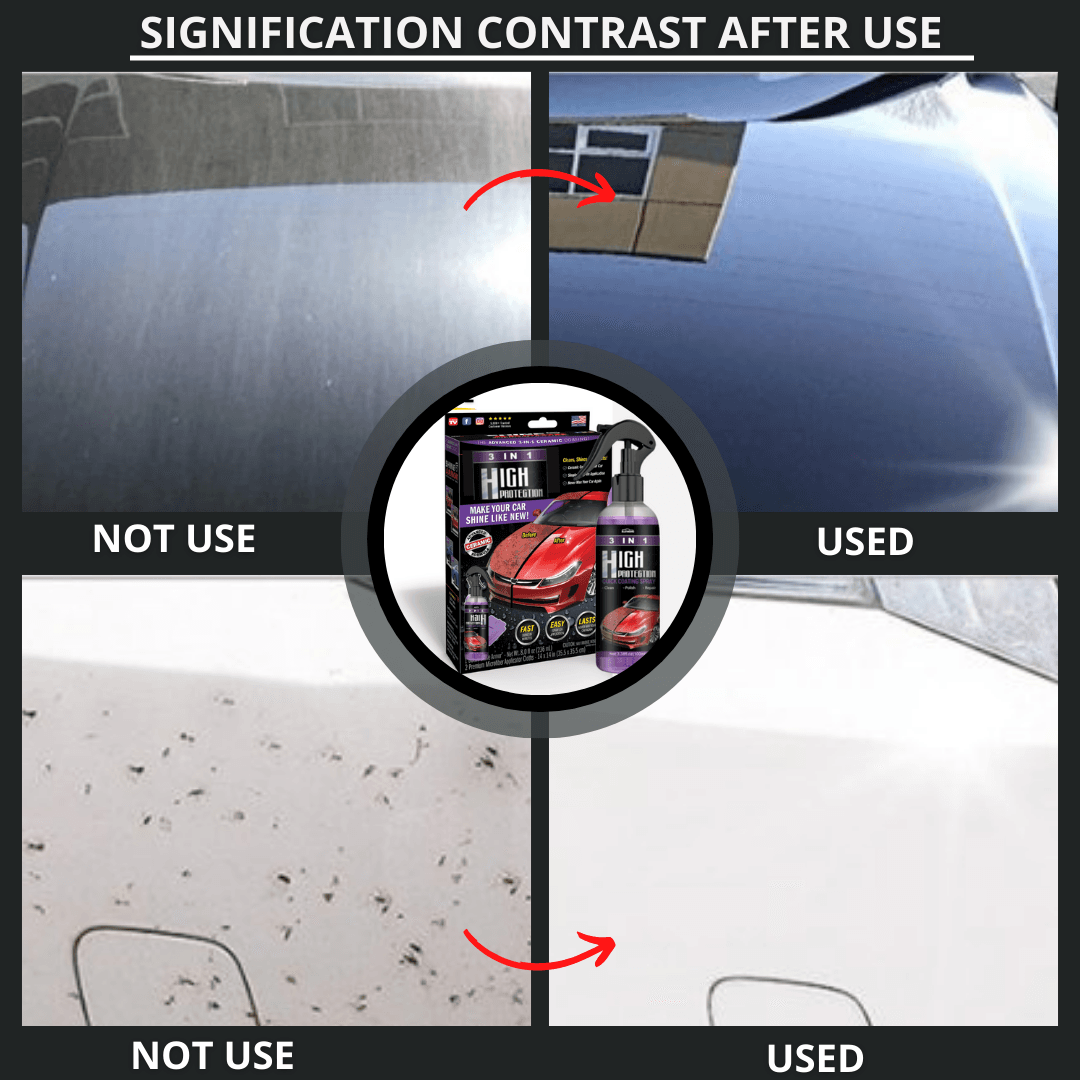 3 in 1 Ceramic Car Coating Spray - dressowy
