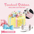 3-in-1 Fondant Ribbon Rolling Cutter Set - dressowy