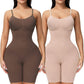 Slimming Bodysuit Shapewear – 360° Seamless Tummy Control Bodysuit for Women, Mid-Thigh Length, Lifts Bust & Booty, Smooths Waist & Thighs, Breathable Nylon/Spandex Blend, Invisible Under Clothes