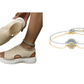 👡49% OFF NOW ! 💐 Women's Breathable Knit Platform Sandals – Air-permeable knit upper, cushioned sole & lightweight comfy summer footwear ✨