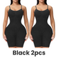 Slimming Bodysuit Shapewear – 360° Seamless Tummy Control Bodysuit for Women, Mid-Thigh Length, Lifts Bust & Booty, Smooths Waist & Thighs, Breathable Nylon/Spandex Blend, Invisible Under Clothes