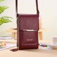 📱 Simple and elegant women's touchscreen crossbody phone wallet