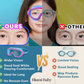 🔥SUMMER GIFT – ONLY £10.99!!🏆#1 Bestselling🏊‍♀️HD children's large frame waterproof and anti-fog swimming goggles