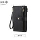 Women's long wallet, stylish clutch, elegant solid color RFID blocking leather wallet👛