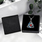 Birthstone Celtic Knot Necklace for Women