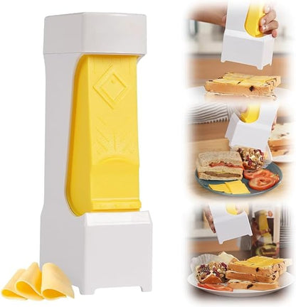 Stick Butter Cutter – Handheld Stainless Steel Slicer, One-Click Portion Control, Non-Stick Blades