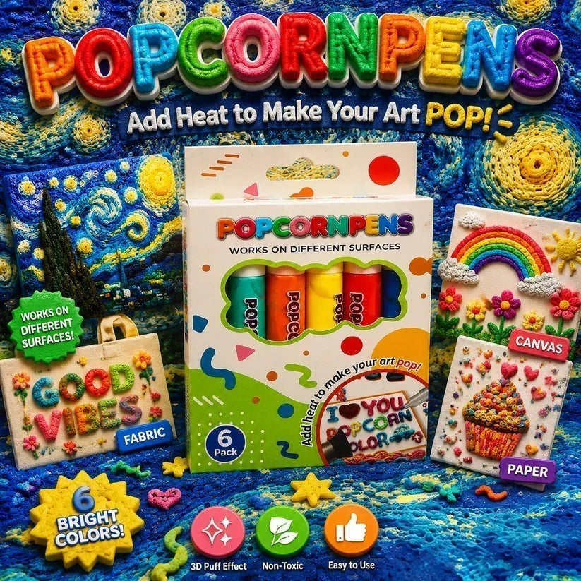 💥Hot Sale 🎁Magic Puffy Pens & Buy 3 Pay 2 🔥
