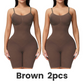 Slimming Bodysuit Shapewear – 360° Seamless Tummy Control Bodysuit for Women, Mid-Thigh Length, Lifts Bust & Booty, Smooths Waist & Thighs, Breathable Nylon/Spandex Blend, Invisible Under Clothes