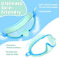 🔥SUMMER GIFT – ONLY £10.99!!🏆#1 Bestselling🏊‍♀️HD children's large frame waterproof and anti-fog swimming goggles
