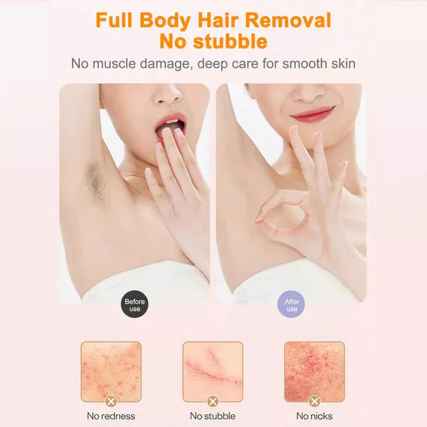 🏖️LAST DAY SALE ONLY ￡11.99!!🌸Akunbem🇬🇧 Rechargeable Women’s Trimmer ⚡  Dual Heads • IPX7 Waterproof • Painless Precision for Face, Bikini & Body 💧
