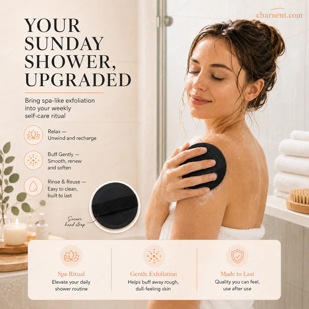 🚿 Exfoliating Scrub Bath Pads🧖‍♀️