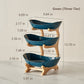 🍓2-Tier / 3-Tier Fruit Basket, Countertop Fruit Bowl (Includes Stand)
