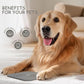 Slow-Feed Pet Lick Mat – 4-Zone Enrichment Feeder for Dogs, Calming Licking Pad with Suction Cups, Food-Grade Silicone, Dishwasher Safe
