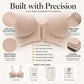 Front Buckle Push-Up Bra – Seamless Invisible Strap Bra with 2-Way Wear, Convertible Strapless Design