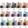 🎉2026 New Year Sale 50% OFF🎉15 Color Highlighter Eyeshadow Pencil Waterproof Glitter Eye Shadow Eyeliner Pen