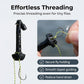 🏆 100K+ SOLD! 🎣 Fly Roost Magnetic Fly Threader – 🪝 Easily Thread & Knot Flies from Size 24 Up to Size 6