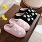 Halloween Ghost Plush Slippers
