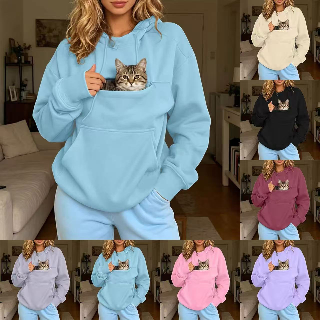 🔥 Limited Time Offer😍The Hoodie That Makes Cuddle Time Even Better 🐾