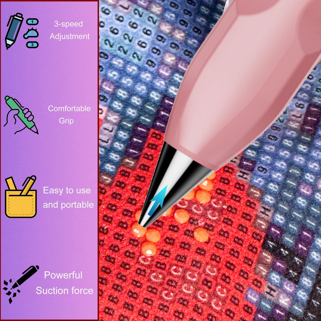 🎁Hot Sale Promotion 49% OFF🔥✨ Electric Diamond Painting Pen