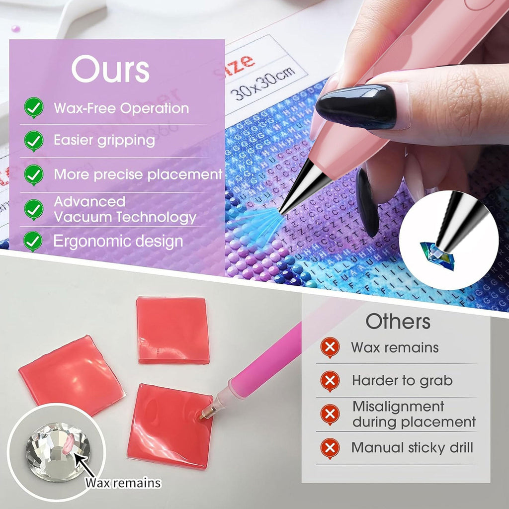🎁Hot Sale Promotion 49% OFF🔥✨ Electric Diamond Painting Pen