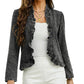 🥳2026 HOT SALE🥳💞50K+ SOLD!👵☀️ 49% OFF! Open-Front Denim Jacket – No buttons, easy on/off. Flattering ruffle trim, breathable fabric. Classic blue wash. A versatile wardrobe staple. 🌿✅