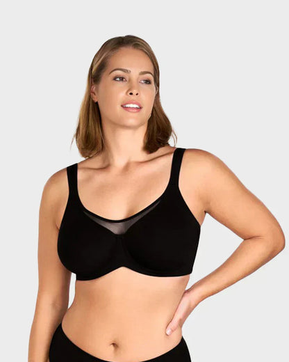 🏆Last Day Special Price ￡9.99 💗Women's Plus Size Cooling Full Coverage Minimizer Bra