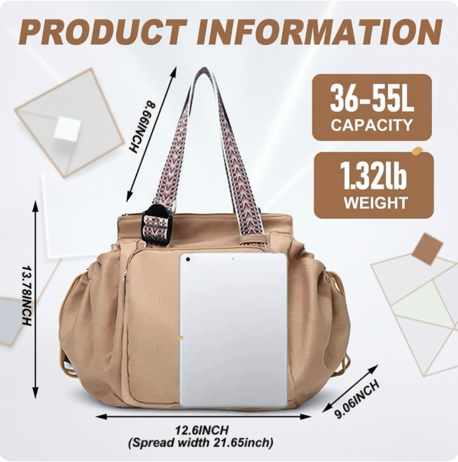 Large Capacity Fashion Versatile Shoulder Bag