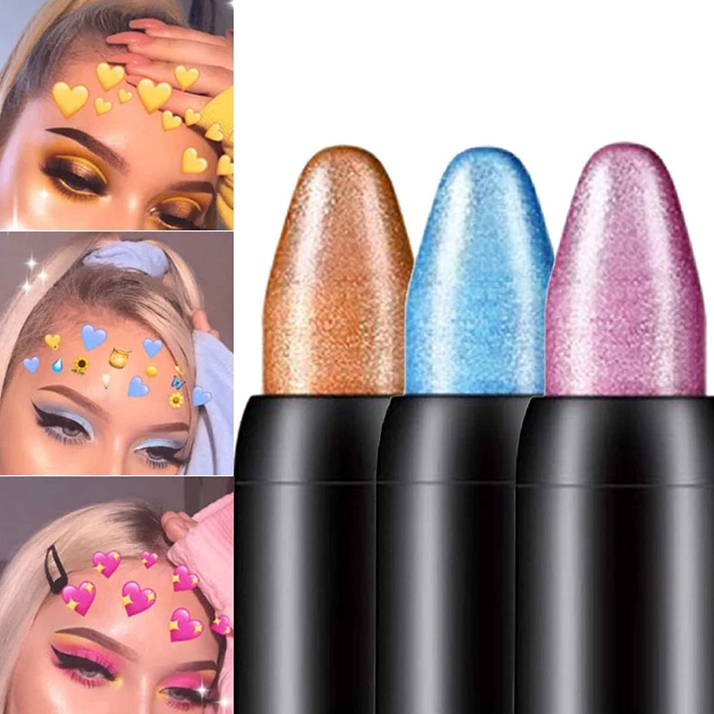 🎉2026 New Year Sale 50% OFF🎉15 Color Highlighter Eyeshadow Pencil Waterproof Glitter Eye Shadow Eyeliner Pen