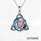 Birthstone Celtic Knot Necklace for Women