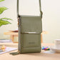 📱 Simple and elegant women's touchscreen crossbody phone wallet