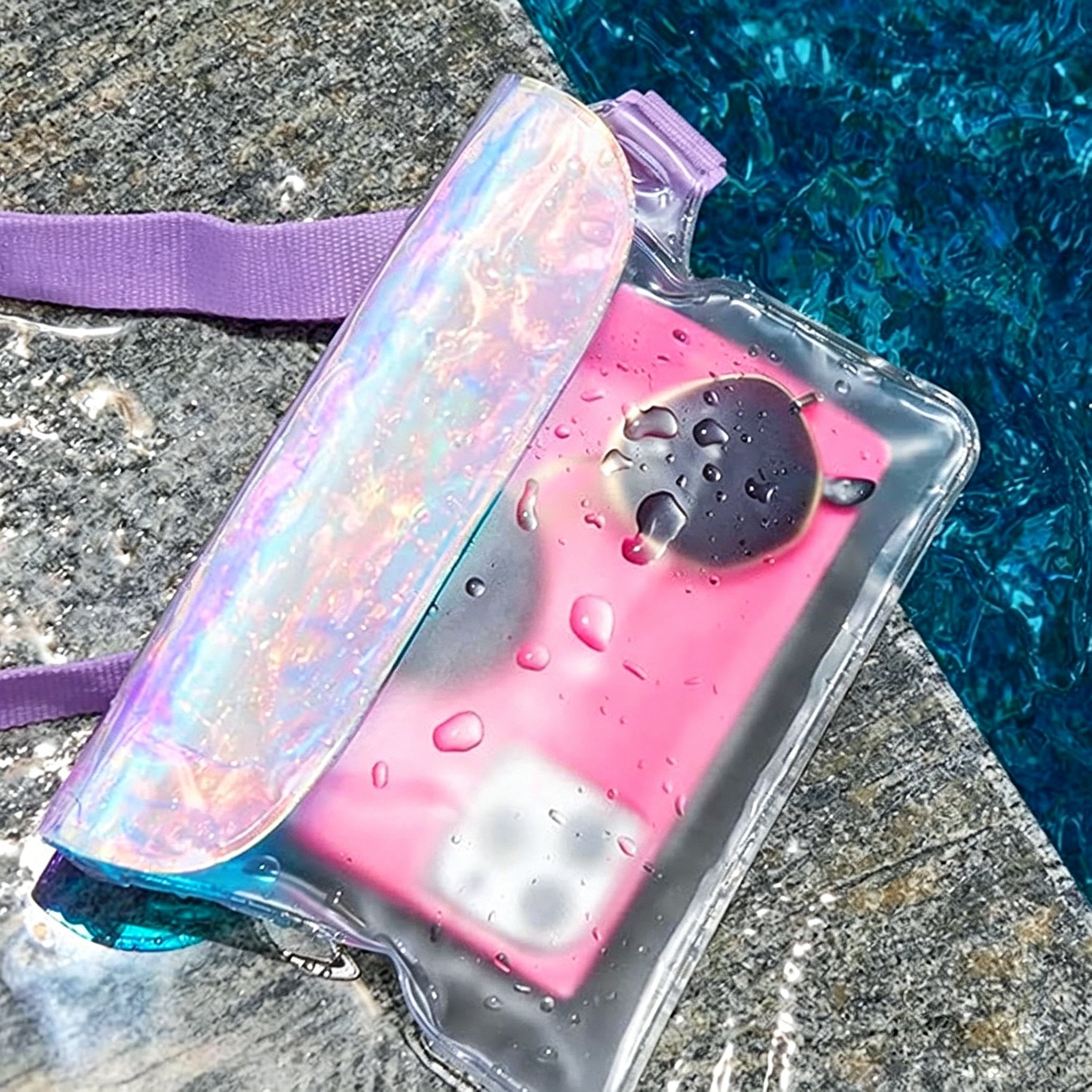 🌊 Clear Waterproof Fanny Pack 2-Pack –Secure, and Ready for All Your Water Activities