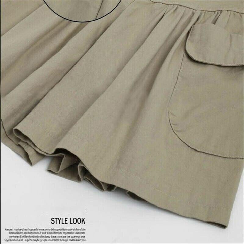 Beach Casual Hot Shorts Elastic Waistband - dressowy